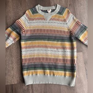 Mossimo Supply Co.Geometric Crewneck Sweater